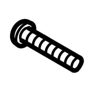 Hitachi 323-041 Machine Screw M5X30 (black)