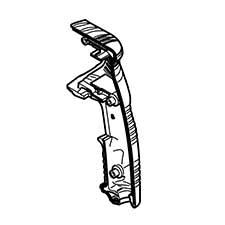 Hitachi 324-554 Handle Cover DH24PC3