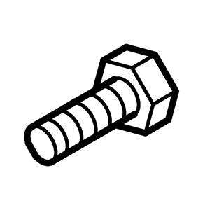 Hitachi 325-019 Nylon Hx Sckt Hd Bolt M8x20
