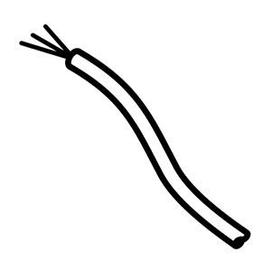 Hitachi 336-088 Internal Wire (black)