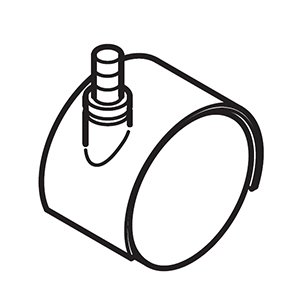 Hitachi 337438 Caster (D50)