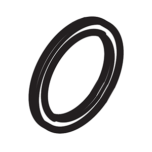 Hitachi 337547 Retainer Damper Washer