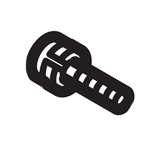 Hitachi 338868 Slotted Plus Screw M5