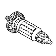 Hitachi 360455C Armature 110V-127V