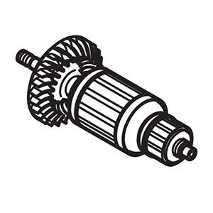 Hitachi 360982D Armature 120V-127V