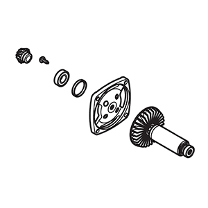 Hitachi 360991 Rotor Inner Cover Set