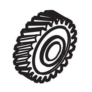 Hitachi 370713 Gear (a)  D10VH2