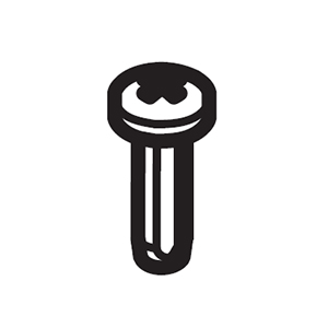 Hitachi 372649 M4X12 Threadforming Screw