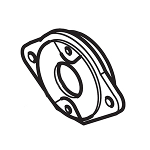Hitachi 372765 Bearing Holder