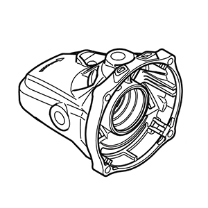Hitachi 374598 Gear Cover(a) Ass