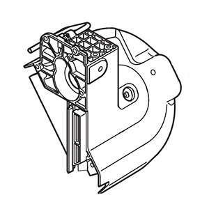 Hitachi 376243 Pulley Guard (a)