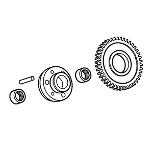 Hitachi 376246 Spindle