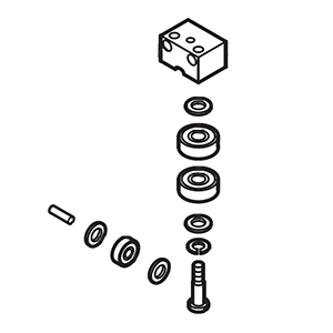 Hitachi 376249 Bearing Holder Ass