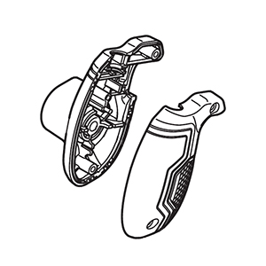 Hitachi 376820 Handle R Set
