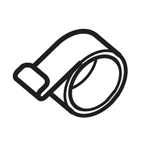 Hitachi 377480 Ribbon Spring