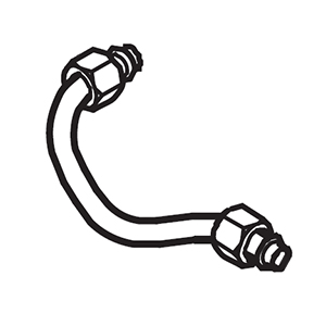 Hitachi 377731 Exhaust Pipe
