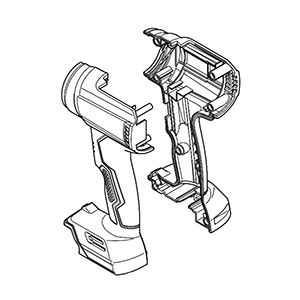 Hitachi 378751M Housing