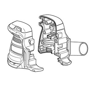 Hitachi 378906 Housing (a).(b) Set