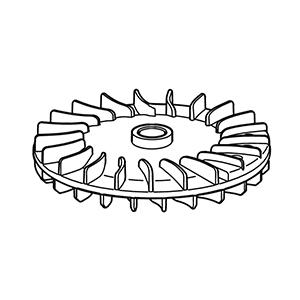 Hitachi 378910 Dust Fan