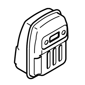 Hitachi 6600004 Muffler (b)