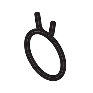 Hitachi 6699862 Insulator Clip
