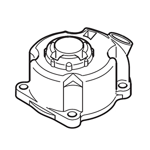 Hitachi 889494 Exhaust Cover