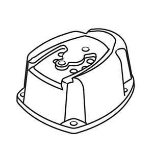 Hitachi 889529 Exhaust Cover