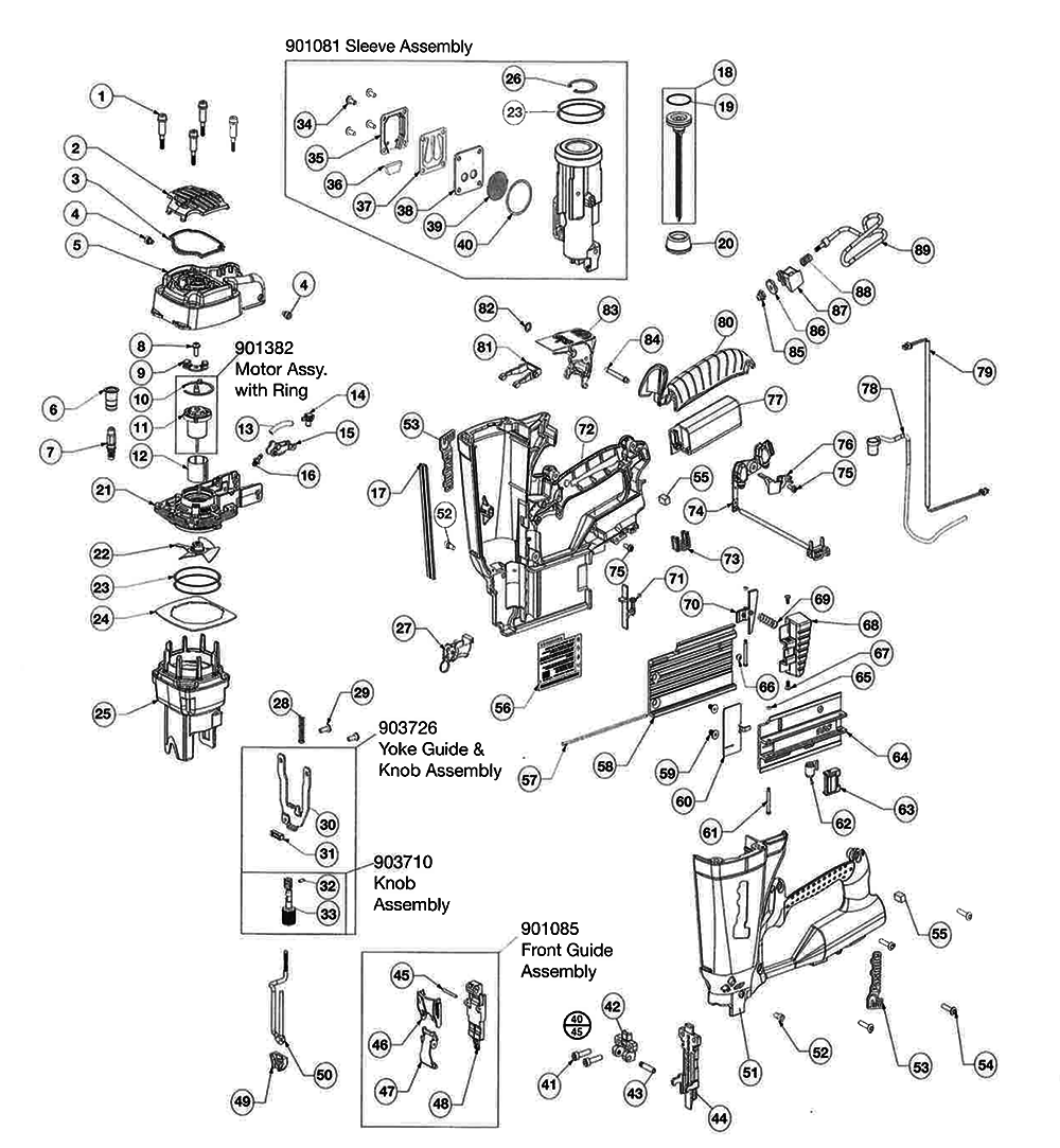 Buy paslode IM200Li.2(918100) 18 Ga Cordless Liion Brad Nailer1