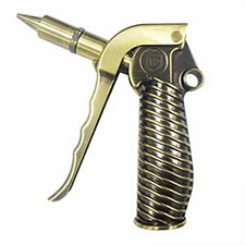 Interstate Pneumatics B610 3/8" Npt Heavy Duty High Flow Rate Blow Gun - Copper Plated