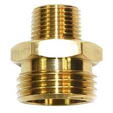 Interstate Pneumatics FGM016 3/4" Ght Male X 3/8" Male Npt Hose Fitting