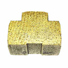 Interstate Pneumatics FP99T Brass Tee Fitting 3/4" Npt Female