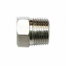 Interstate Pneumatics FPP61S Steel Hex End-plug 3/8" Npt Male
