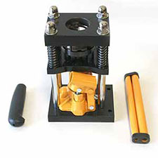 Interstate Pneumatics H10-6 Manual Benchtop Crimper for 3/8 Inch to 1/2 Inch Rubber & Pvc Hose