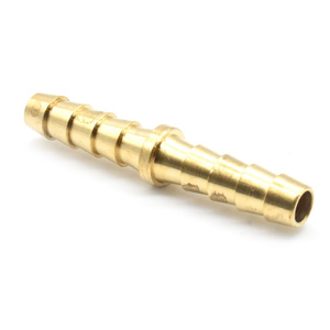 Interstate Pneumatics FBS44 1/4" Brass Hose Barb Splicer