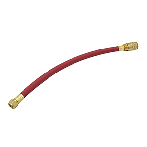 Interstate Pneumatics HA44-01HB Red Rubber Hose 1/4 Inch X 1 Feet 300 Psi 4:1 Safety Factor