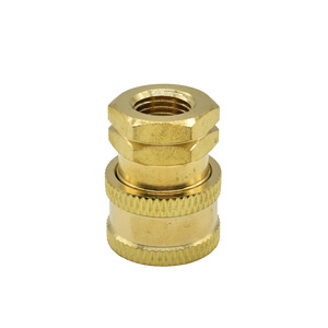 Interstate Pneumatics PW7130 Pressure Washer 1/4" Fnpt Brass Coupler 5200 Psi