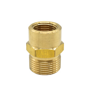 Interstate Pneumatics PW7151 Pressure Washer M22 X 3/8" Fnpt Brass Adapter, 4000 Psi