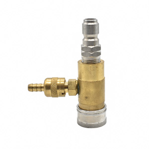 Interstate Pneumatics PW7161 Adjustable Soap Injector, 3/8" Plug X 3/8" Coupler - 4000 Psi