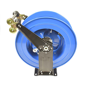 Interstate Pneumatics PW7193 Pressure Washer Auto-rewind Hose Reel 3/8" X 100ft - 3/8" Mnpt X 3/8" Mnpt
