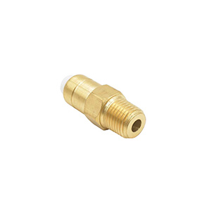 Interstate Pneumatics PW7217 Pressure Washer Brass Thermal Relief Valve - 3/8 Inch Mnpt