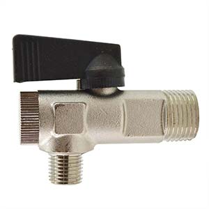 Interstate Pneumatics VP48 1/2" X 1/4" Mpt Compact Ball Valve Y Strainer Combination (male to Male) 600 Psi