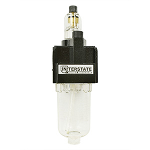 Interstate Pneumatics WR1230 1/4" Mini Plastic Bowl Lubricator