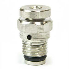 Interstate Pneumatics V11B Push Button Bleeder Valve 1/16" Inch Npt