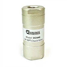 Interstate Pneumatics VC440 In-line Check Valve 1/4" Fpt X 1/4" Fpt