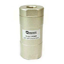 Interstate Pneumatics VC660 In-line Check Valve 3/8" Fpt X 3/8" Fpt