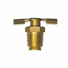 Interstate Pneumatics VP21 1/8" Male Npt  Wing Flange Type Drain Cock Valve