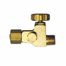 Interstate Pneumatics VR160 In Line Needle Valve 1/4" Fpt X 1/4" Mpt - W/o Gauge