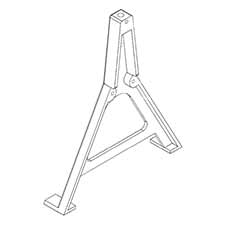 Jet JT9-3042503 Turning Stand Base