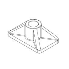 Jet JT9-BRK4T-9 Flat Base
