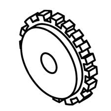 Jet JT9-EVBS20-0570 Gear